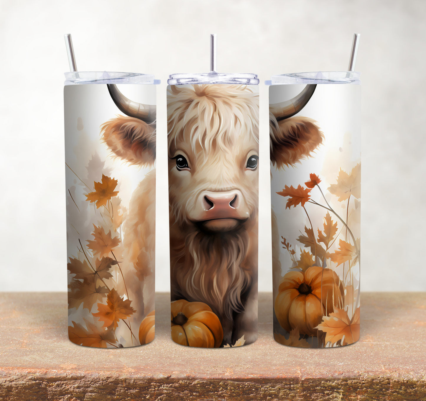 Fall 20 oz Skinny Tumbler and Travel Mugs 12 oz