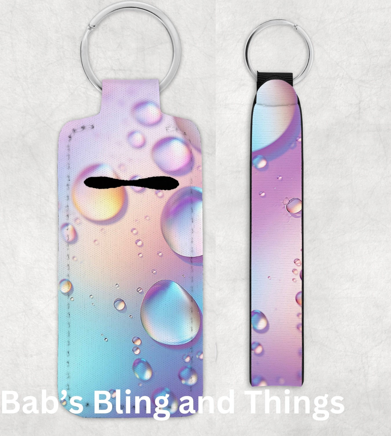 Lip Balm Holder and Wristlet Set