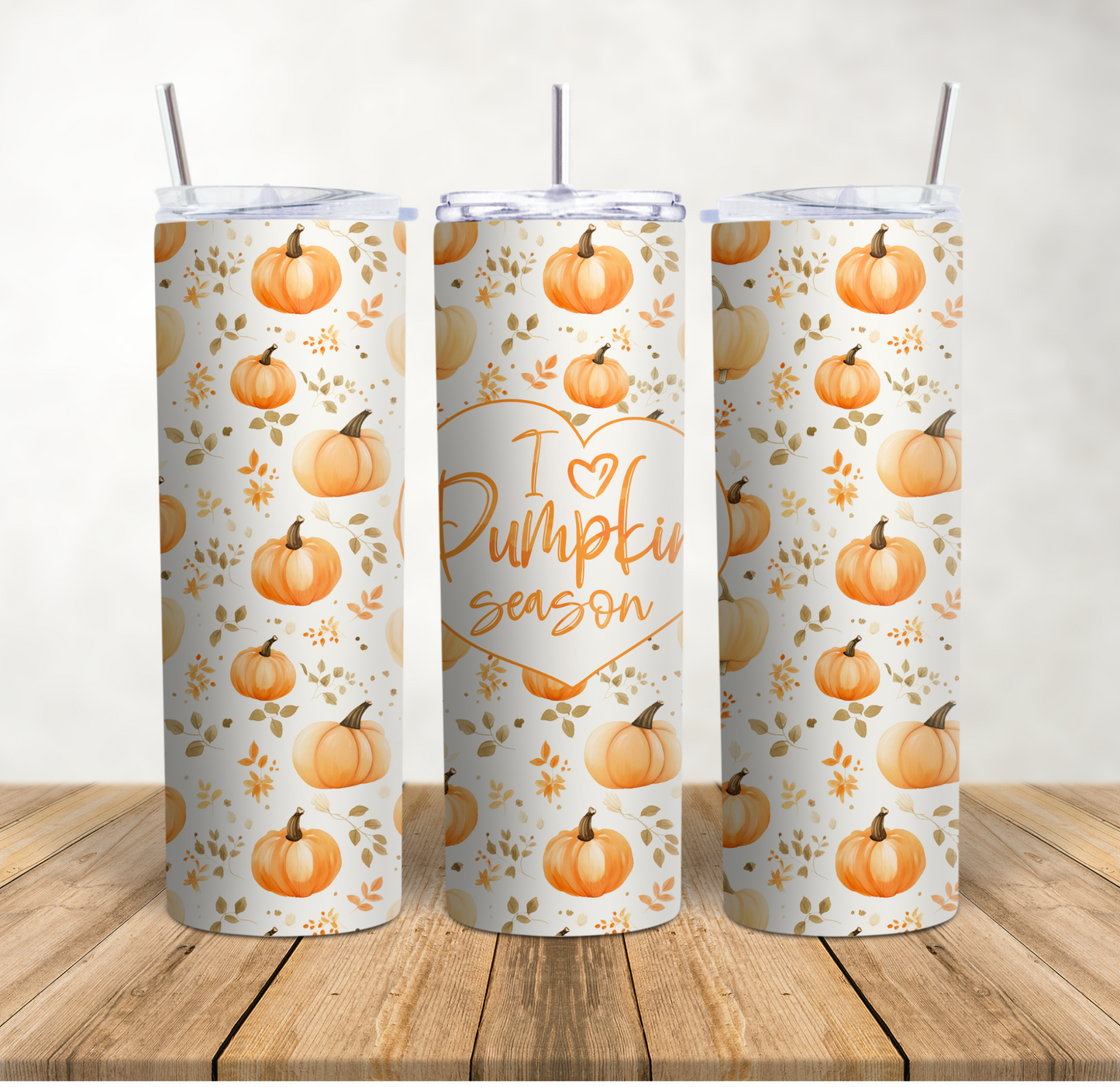 Fall 20 oz Skinny Tumbler and Travel Mugs 12 oz