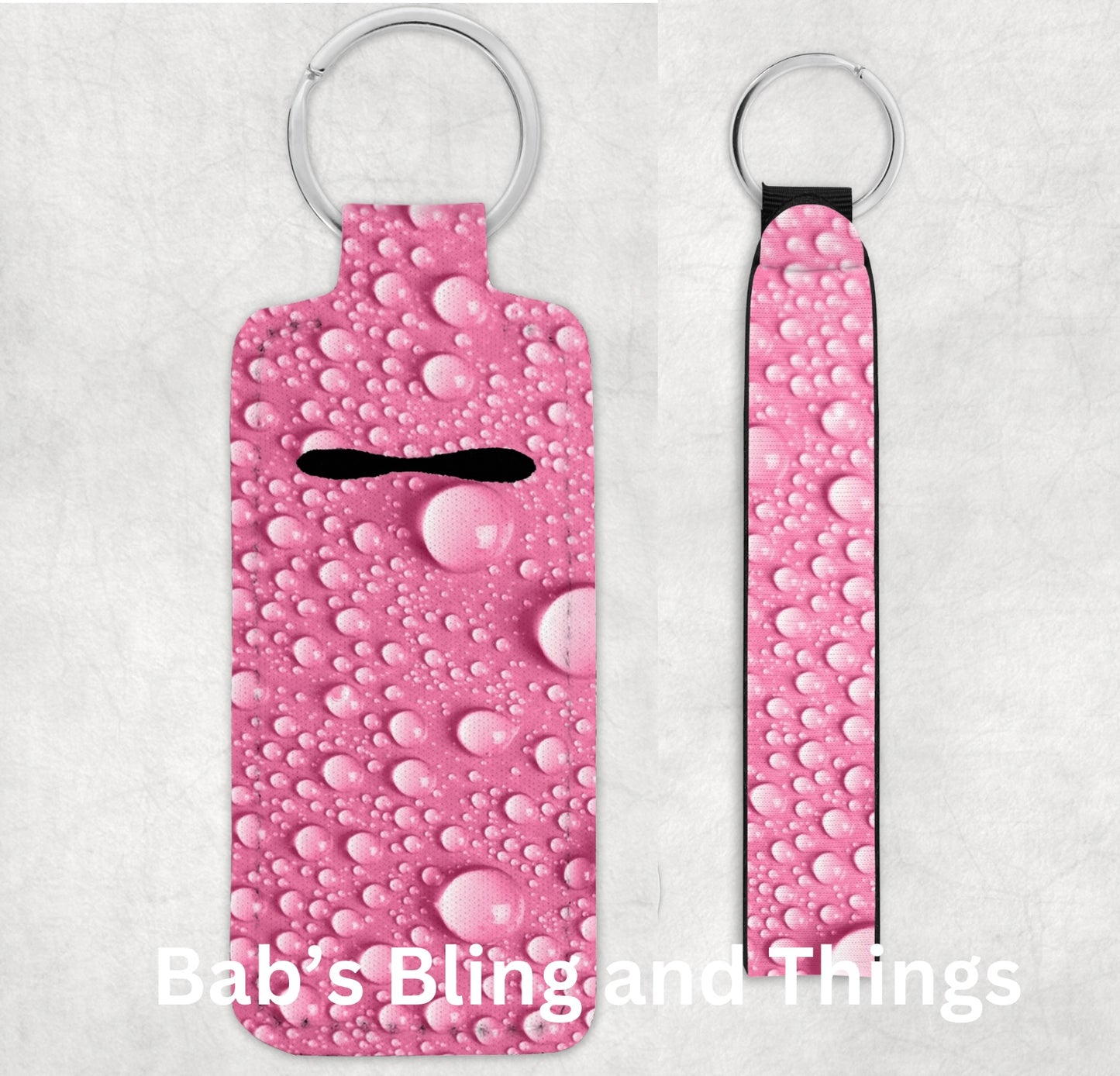 Lip Balm Holder and Wristlet Set