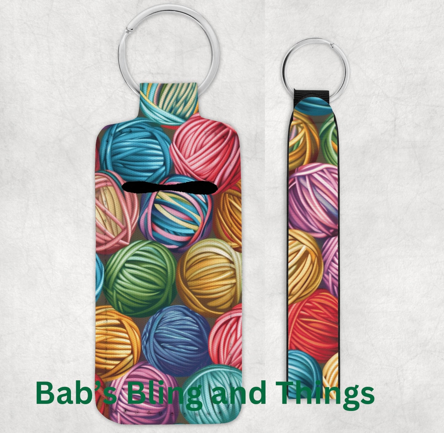 Lip Balm Holder and Wristlet Set