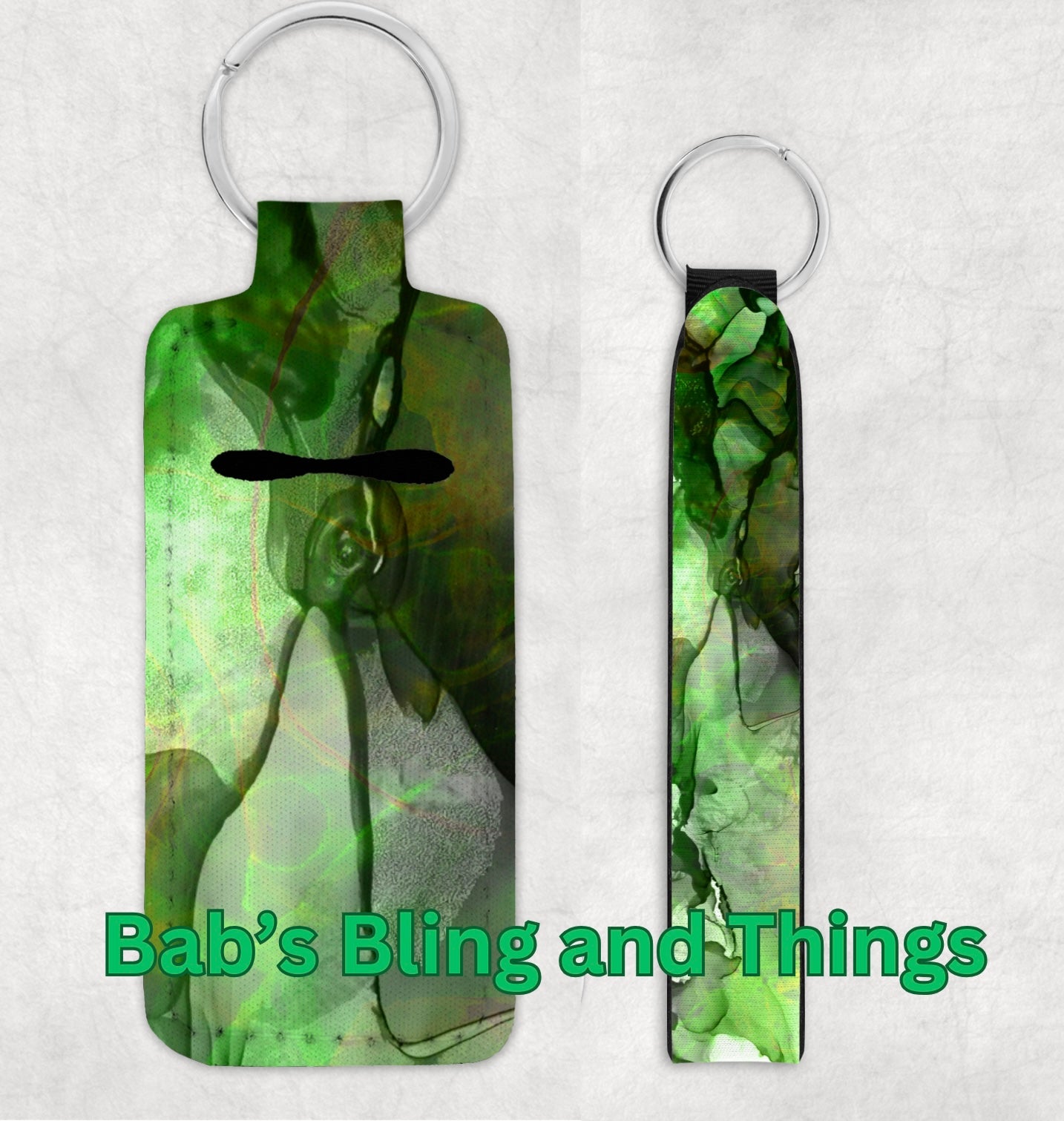 Lip Balm Holder and Wristlet Set