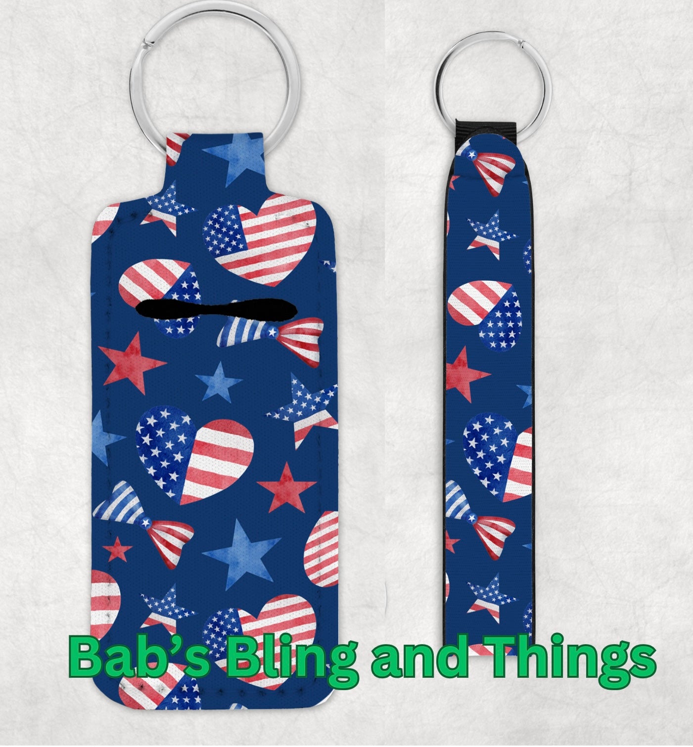 Lip Balm Holder and Wristlet Set
