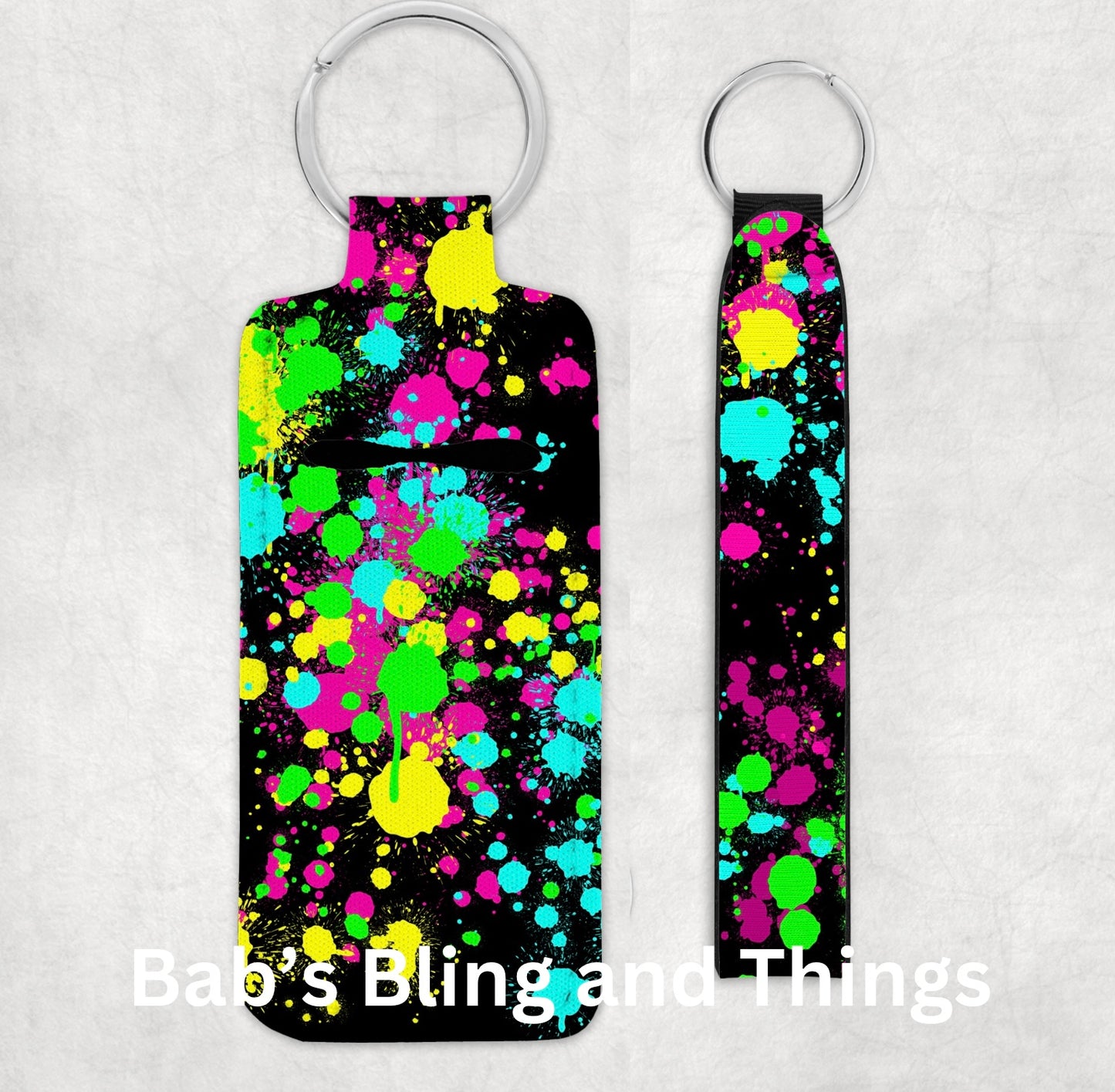 Lip Balm Holder and Wristlet Set
