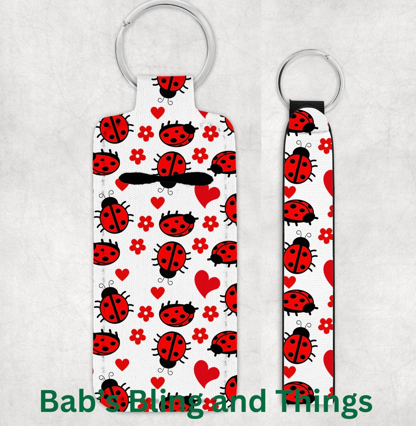 Lip Balm Holder and Wristlet Set