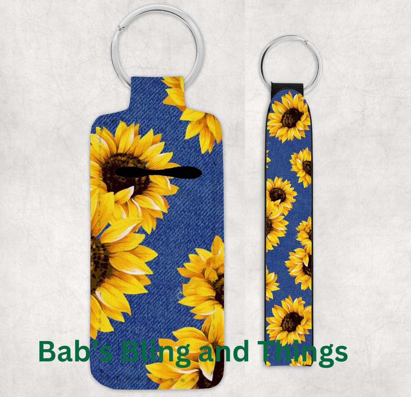 Lip Balm Holder and Wristlet Set