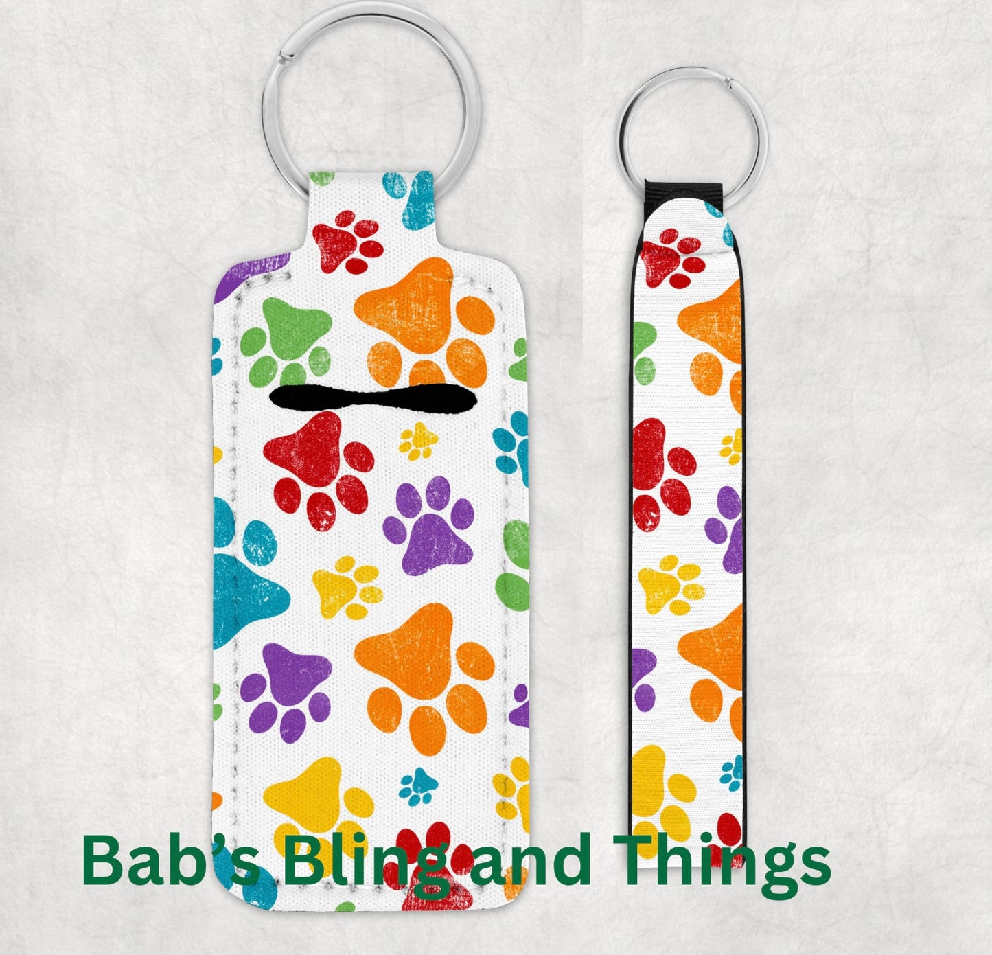 Lip Balm Holder and Wristlet Set