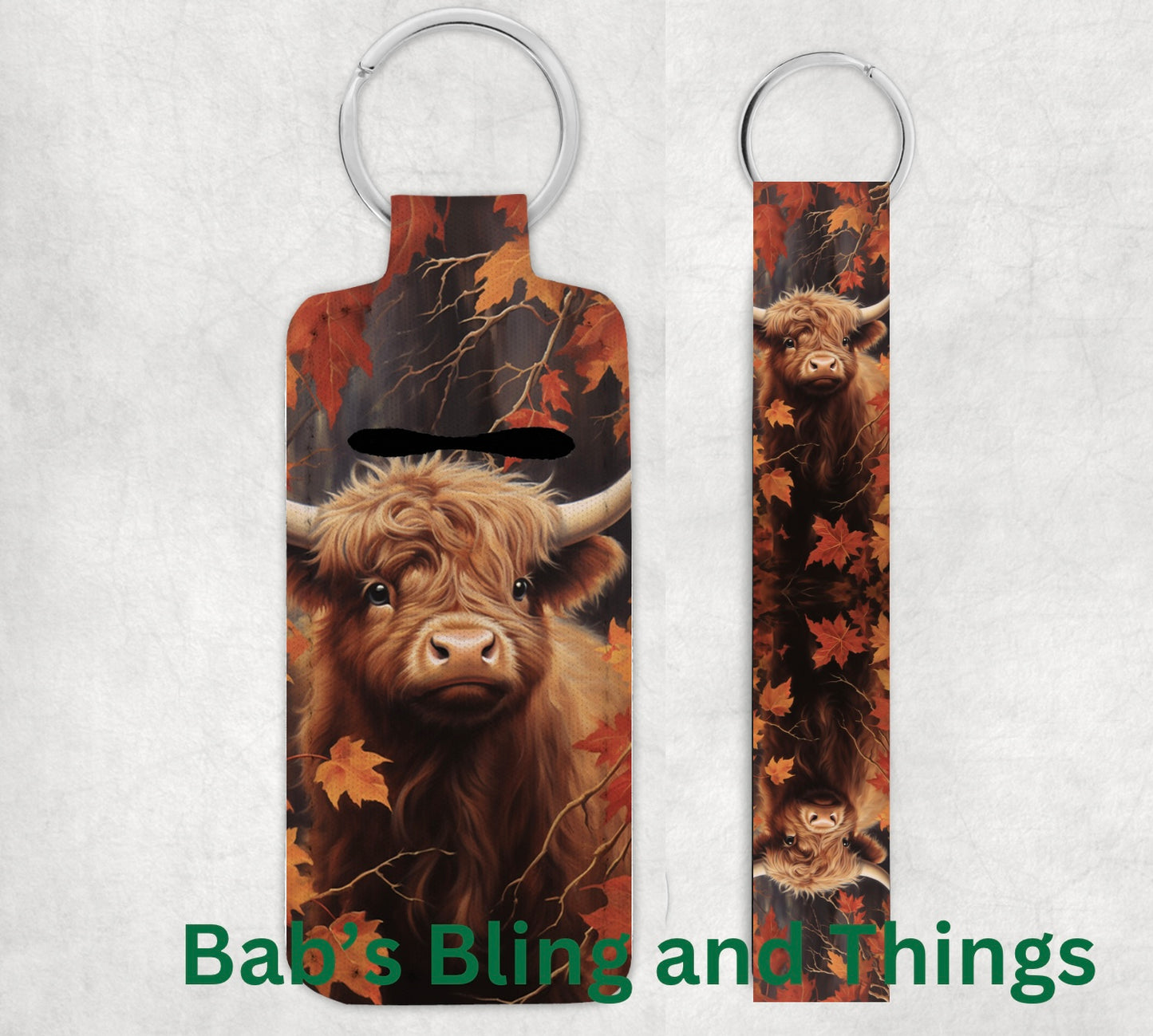 Lip Balm Holder and Wristlet Set