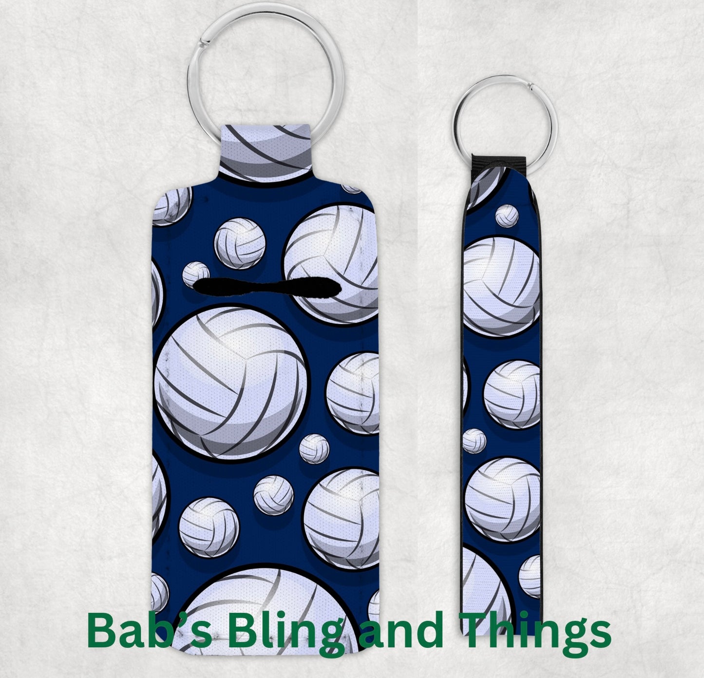 Lip Balm Holder and Wristlet Set