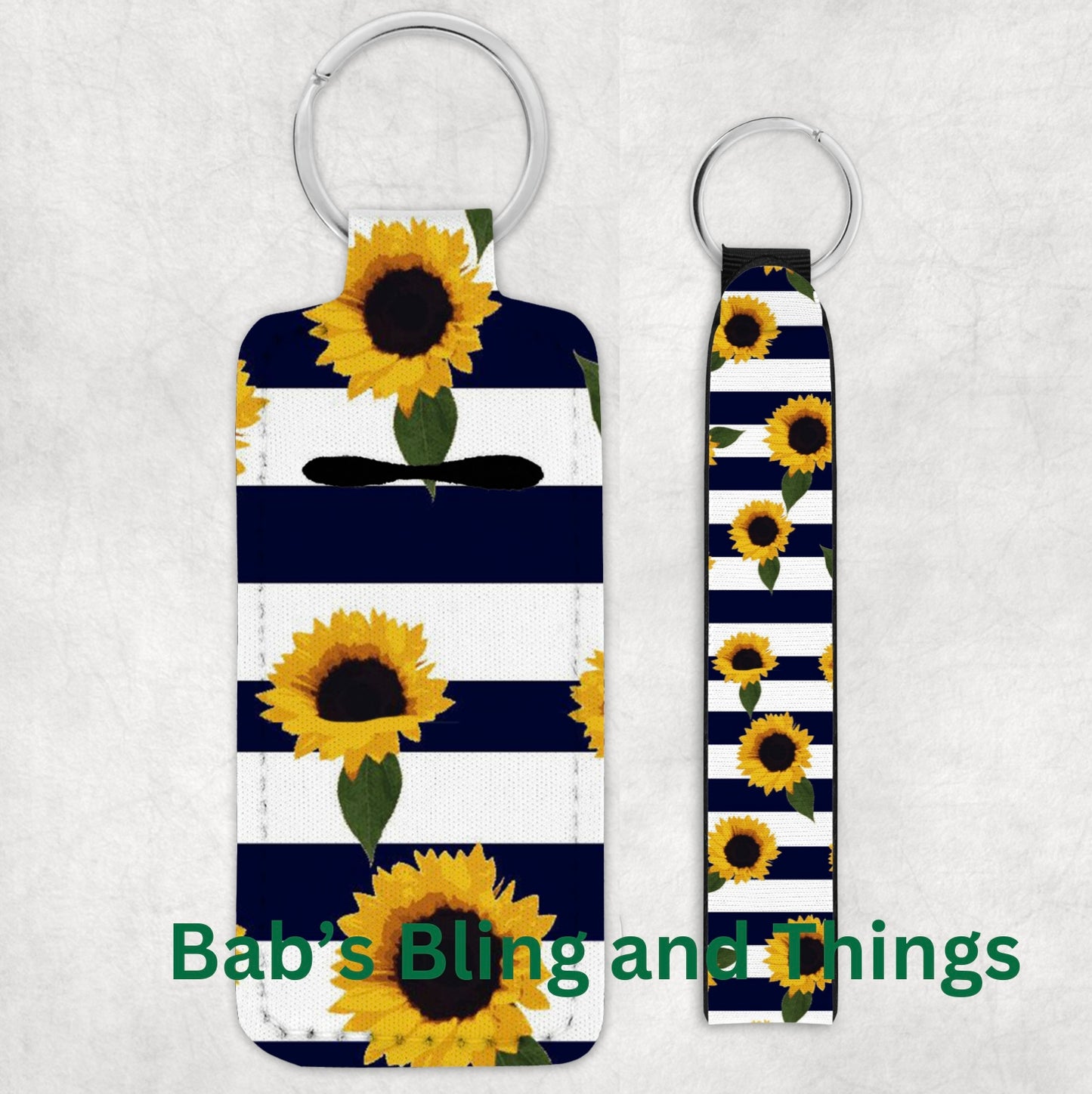 Lip Balm Holder and Wristlet Set