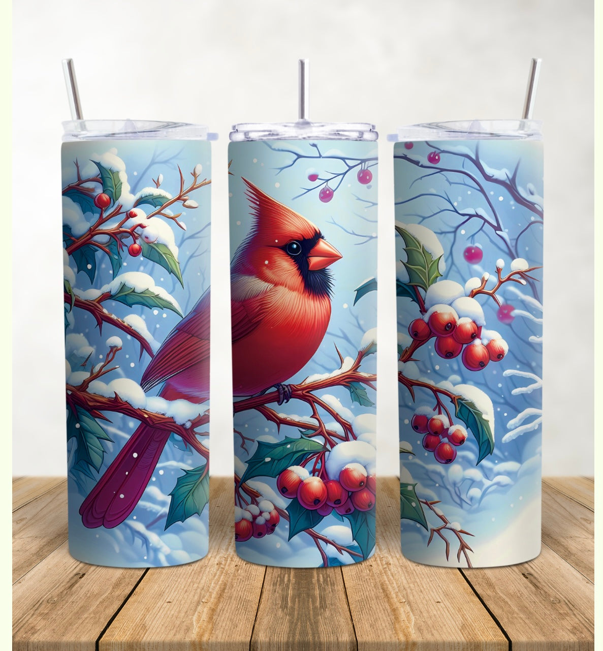 Christmas 20 Oz. Skinny Tumblers and 12 0z. Travel Mugs