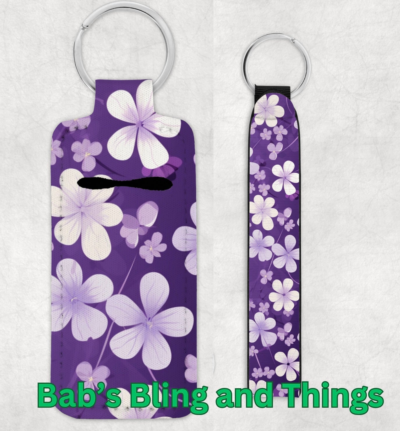 Lip Balm Holder and Wristlet Set