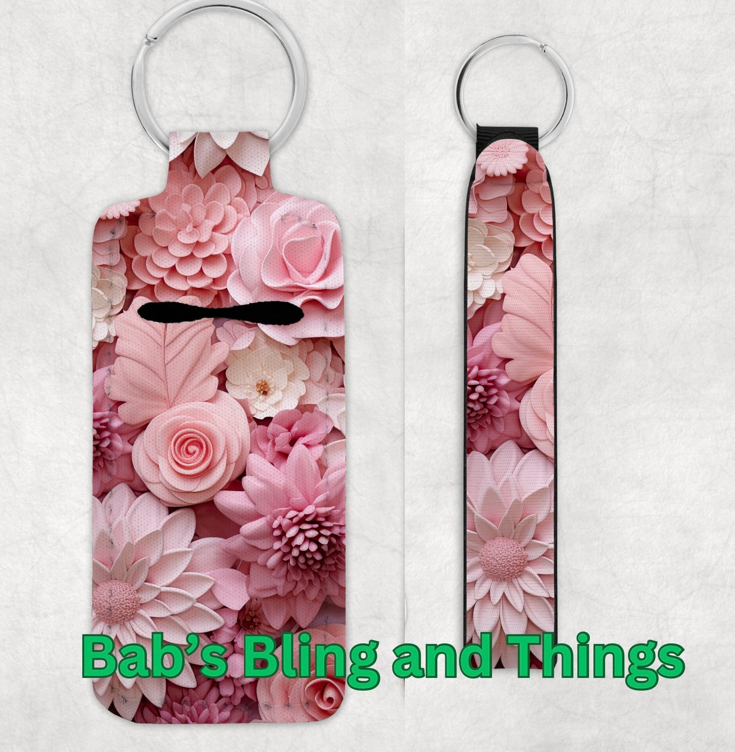 Lip Balm Holder and Wristlet Set